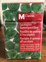 Pastilles de gomme à l'eucalyptus