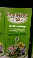 Sirop en cas de Toux