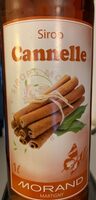 Sirop cannelle