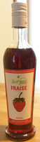 Sirop Bio Fraise