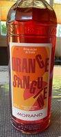 Sirop orange sanguine