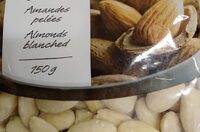 Amandes émondées