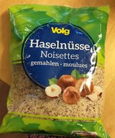 Haselnüsse gemahlen