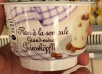 Flan à la Semoule Grand-Mère