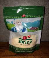 Käse gerieben Sbrinz