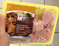 Ailerons de poulet nature