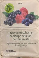 Mélange de baies non sucrées