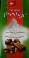 Original chocolat suisse au lait aux noisettes brisées