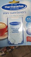Mini sweeteners