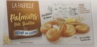 Palmiers allégés en sucre