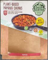 Plant-based Paprika Chunks