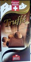 Truffé - Chocolat mi-amer à la truffe