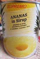 Ananas au sirop