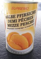 Demi Pêches au sirop léger