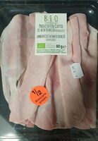 Jambon cuit de haute qualité biologique