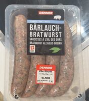 Saucisse a l’ail des ours