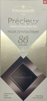 Noir envoutant, 86% cacao