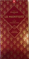 Chocolat noir framboises Les Magnifiques