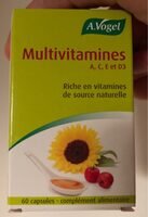 Multivitamines, A, C, E et D3