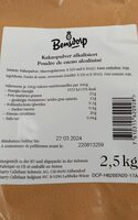 Poudre de cacao alcalinisé