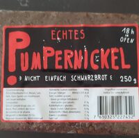 Echtes Pumpernickel