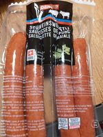 Saucisses de porc