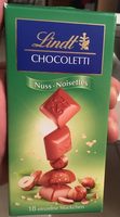 Chocoletti Noisettes Lindt 100 GR