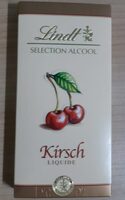 Lindt Sélection Alchool Kirsh Liquide