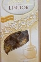 Boules Lindor Blanc Lindt 200 gr, 1 Cornet