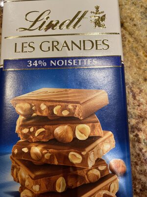 Les grandes, 34% Noisettes, Lait