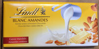 Blanc Amandes Chocolat blanc suisse extra fin