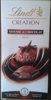 Création - Mousse au Chocolat Noir