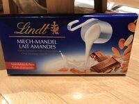 Lindt lait-amandes