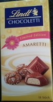 Lindt Chocoletti Amaretti
