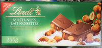 Milch-nuss lait noisettes