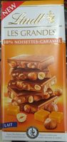 Les grandes 38% noisette-caramel