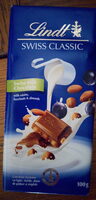 Swiss milk chocolate with raisins, hazelnuts & almonds