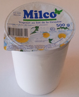 Milco - Yogourt au lait de la Gruyère