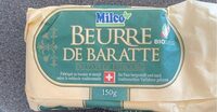 Beurre de baratte bio