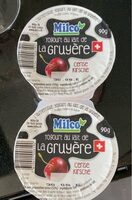 Yogurt au lait de la Gruyère cerise