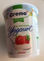 Yogourt au lait entier fraise