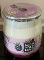 Yogourt bicouche mûre