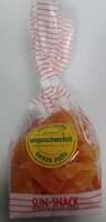 Melonen Schnitze getrocknet