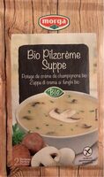 Soupe champignons bio