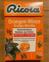 Bonbon aux herbes: Orange-Menthe
