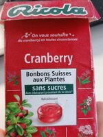 Ricola cranberry