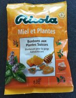 Ricola miel et plantes