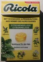 Ricola Citronmelisse