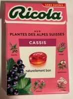 Bonbons aux plantes des Alpes suisses Cassis