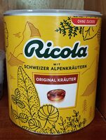 Ricola mit Schweizer Alpenkräutern
